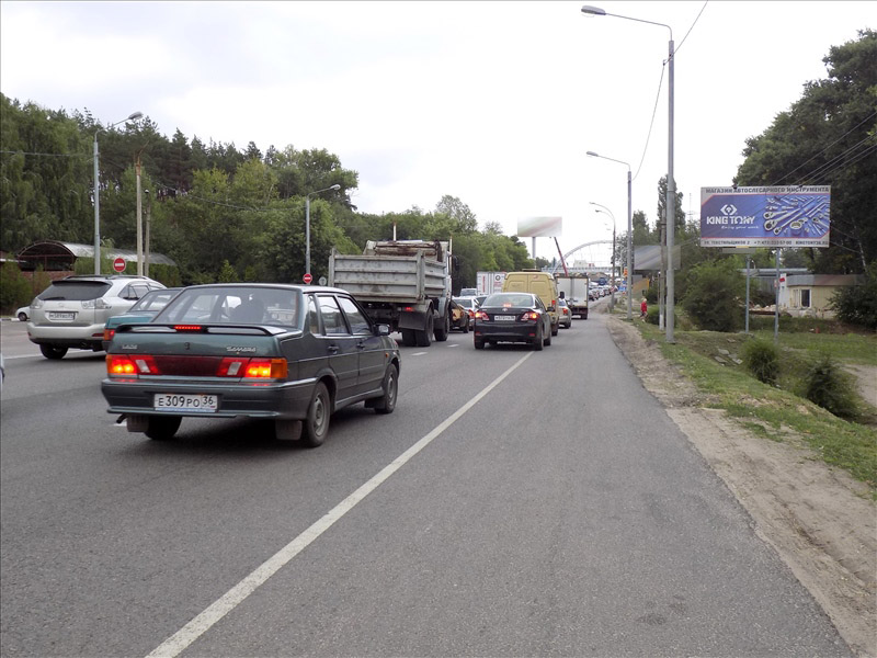 Фотография рекламного носителя, тип: Билборд 3x6, адрес: Патриотов пр-т., 200м от ТЦ "Касторама", Воронеж, Воронежская область, Россия. Сторона А №559322