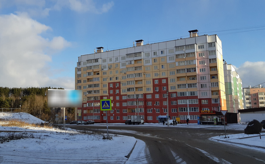 Фотография рекламного носителя, тип: Билборд 3x6, адрес: Королевка микрорайон, д.1, Смоленск, Смоленская область, Россия. Сторона Б №857436