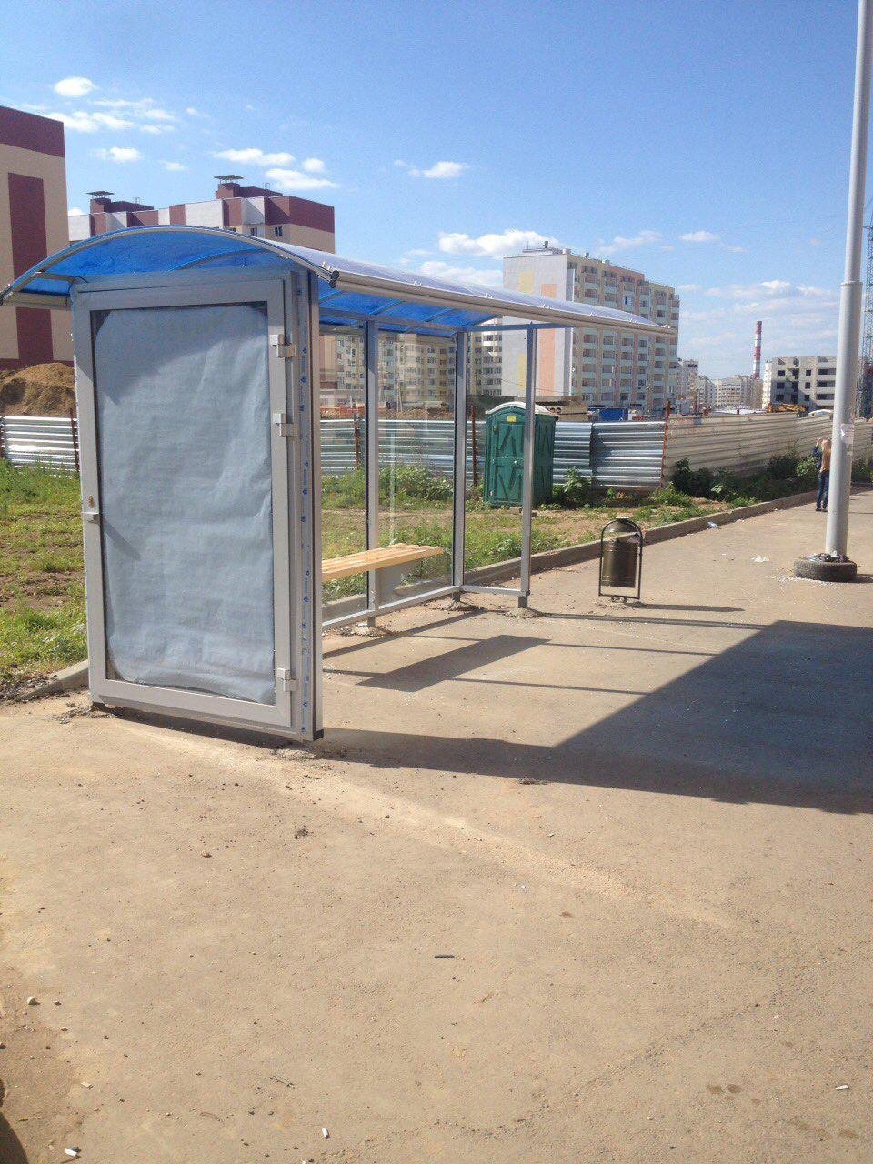 Фотография рекламного носителя, тип: Остановка 1.8x1.2, адрес: Панченко ул., Солнечный пос., ост. Панченко, Саратов, Саратовская область, Россия. Сторона Б №747328