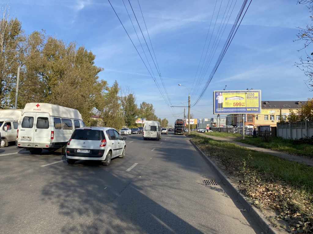 Фотография рекламного носителя, тип: Билборд 3x6, адрес: Октября пр-т., д.88, Ярославль, Ярославская область, Россия. Сторона А №522759