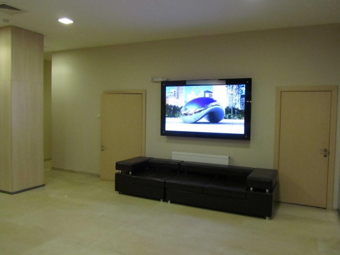 Фотография рекламного носителя, тип: Видеоэкран, адрес: Бизнес-центр «Олимпик Холл», Олимпийский пр-т., д.16, стр.5, Москва, Россия. Сторона/вариант A1-A10 №1010866