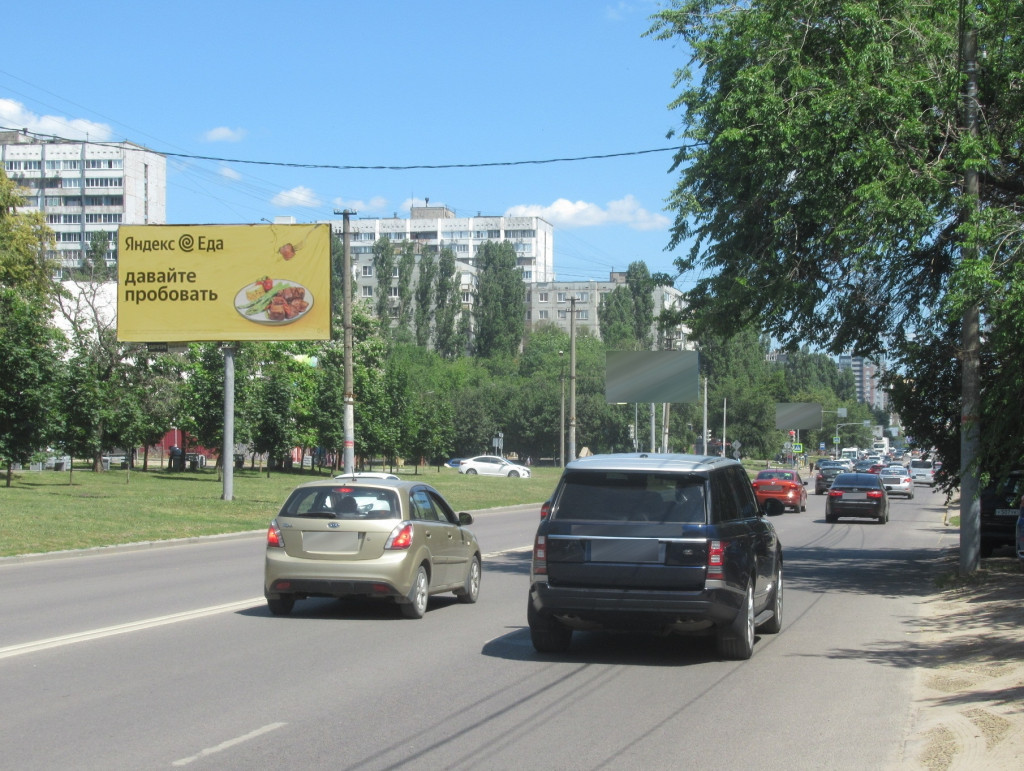 Фотография рекламного носителя, тип: Билборд 3x6, адрес: Генерала Лизюкова ул., д.42В Х 60-летия ВЛКСМ ул., Воронеж, Воронежская область, Россия. Сторона Б №961248