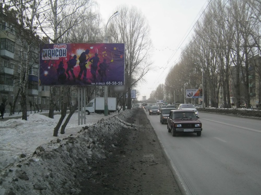 Фотография рекламного носителя, тип: Билборд 3x6, адрес: Луначарского ул., д.34, поз.2, Пенза, Пензенская область, Россия. Сторона В №766290