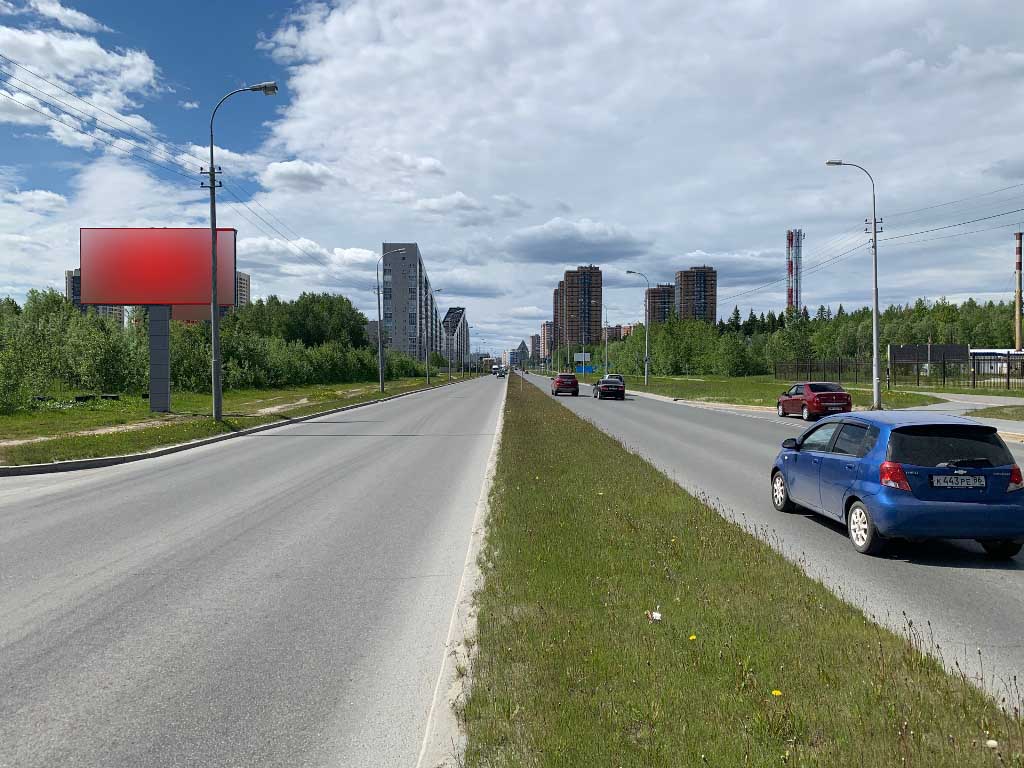 Фотография рекламного носителя, тип: Билборд 3x6, адрес: Крылова ул., АЗС, Сургут, Ханты-Мансийский автономный округ – Югра, Россия. Сторона Б №959927