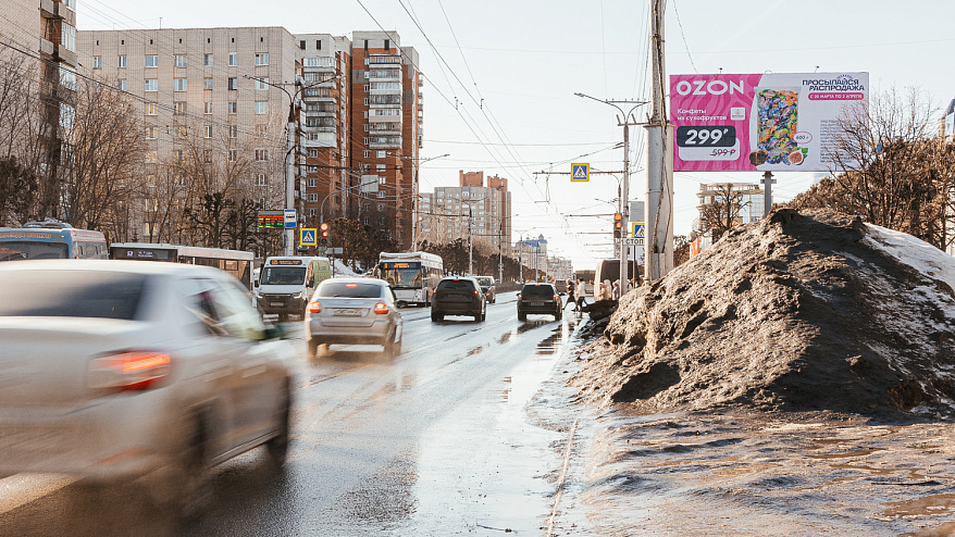 Фотография рекламного носителя, тип: Билборд 3x6, адрес: М. Горького пр-т., д.10, Чебоксары, Республика Чувашия, Россия. Сторона A №838463