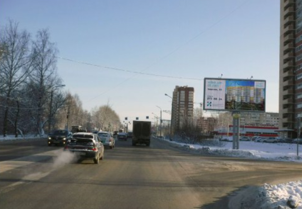 Фотография рекламного носителя, тип: Билборд 3x6, адрес: Светлогорская ул., д.18, Пермь, Пермский край, Россия. Сторона A3 №769741