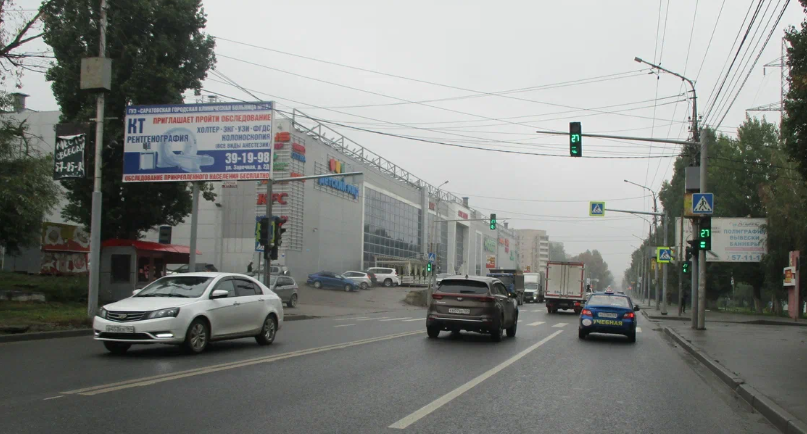 Фотография рекламного носителя, тип: Билборд 3x6, адрес: Ново-Астраханское ш. Х Марины Расковой ул., Карусель, Саратов, Саратовская область, Россия. Сторона Б №700111