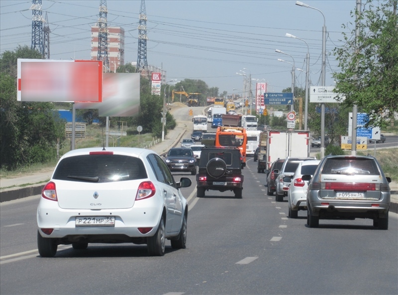Фотография рекламного носителя, тип: Билборд 3x6, адрес: Николая Отрады ул. Х Гороховцев ул., Волгоград, Волгоградская область, Россия. Сторона Б №712731