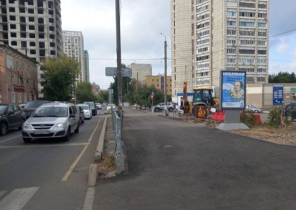 Фотография рекламного носителя, тип: Ситиформат 1.8x1.2, адрес: Попова ул., д.25, Пермь, Пермский край, Россия. Сторона B №952533