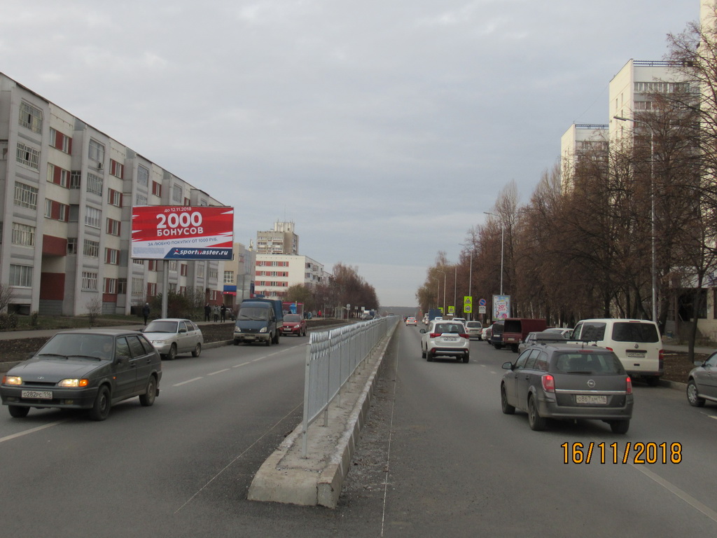 Фотография рекламного носителя, тип: Билборд 3x6, адрес: Татарстан ул., д.22/15, Набережные Челны, Республика Татарстан, Россия. Сторона B №771416