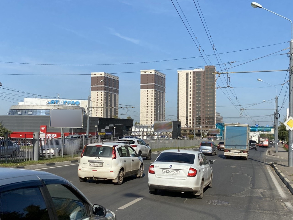 Фотография рекламного носителя, тип: Билборд 3x6, адрес: Московский пр-т., д.80А, Ярославль, Ярославская область, Россия. Сторона Б №871599