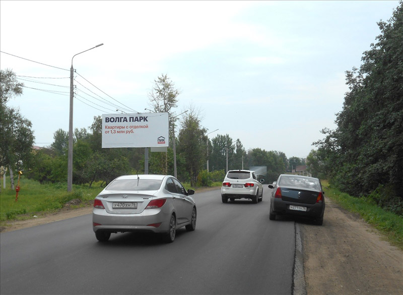 Фотография рекламного носителя, тип: Билборд 3x6, адрес: Большая Норская ул.,д.72, Ярославль, Ярославская область, Россия. Сторона Б №523475