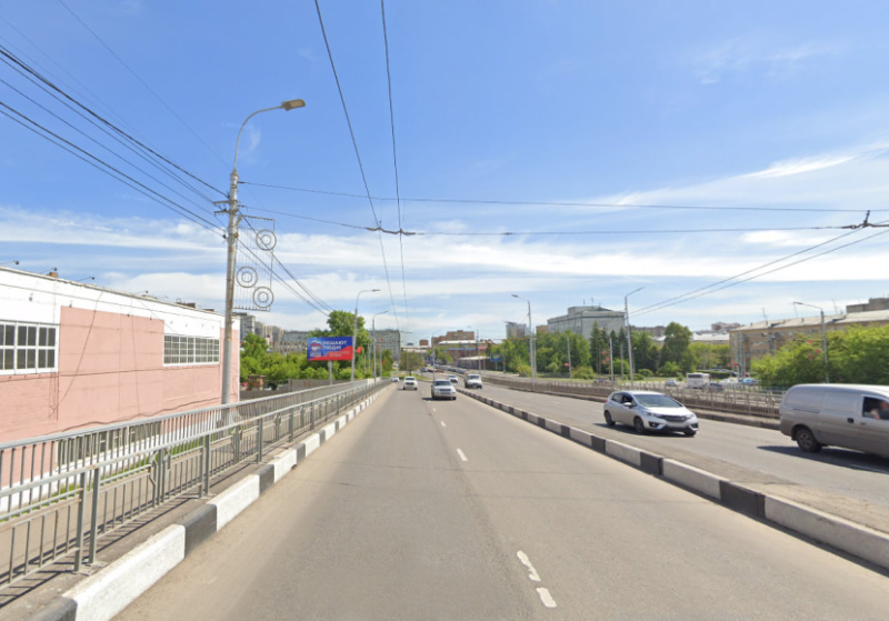 Фотография рекламного носителя, тип: Нестандартный билборд, адрес: Копылова ул., д.39, Красноярск, Красноярский край, Россия. Сторона Б №1096448