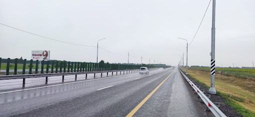 Фотография рекламного носителя, тип: Билборд 3x6, адрес: М-4 "Дон" а/д, 1288 500м, Краснодар, Краснодарский край, Россия. Сторона Б №704264