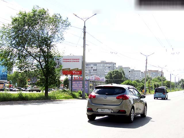 Фотография рекламного носителя, тип: Билборд 3x6, адрес: Дианова ул., д.11/3, Омск, Омская область, Россия. Сторона Б №617024