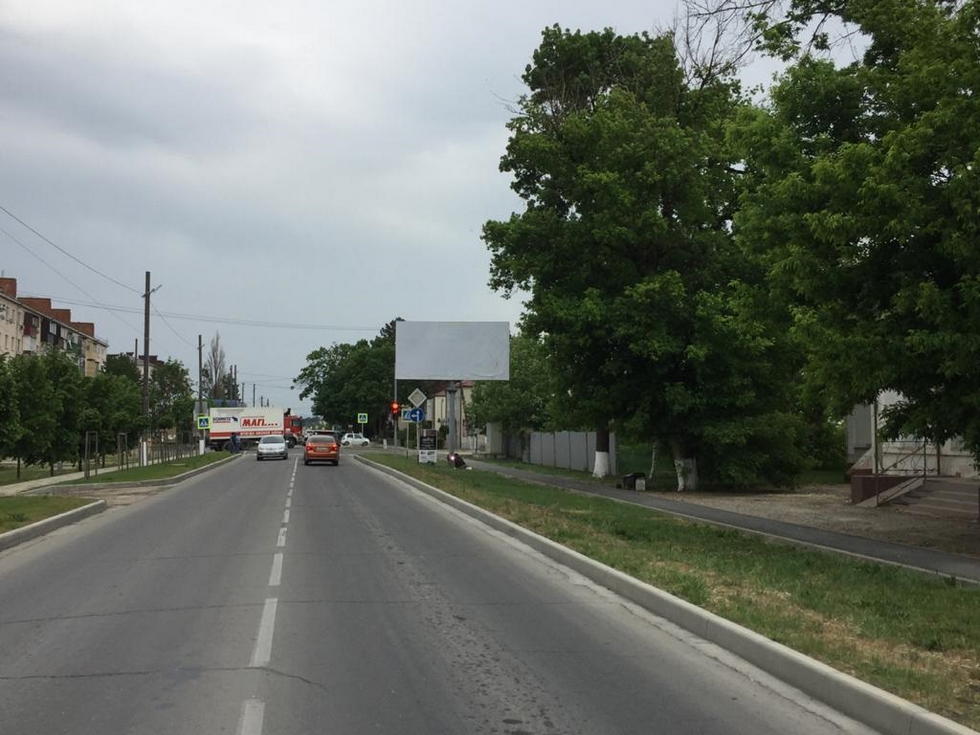 Фотография рекламного носителя, тип: Билборд 3x6, адрес: Маршала Гречко ул. Х Свердлова ул., 3 школа, Крымск, Краснодарский край, Россия. Сторона А №1020886