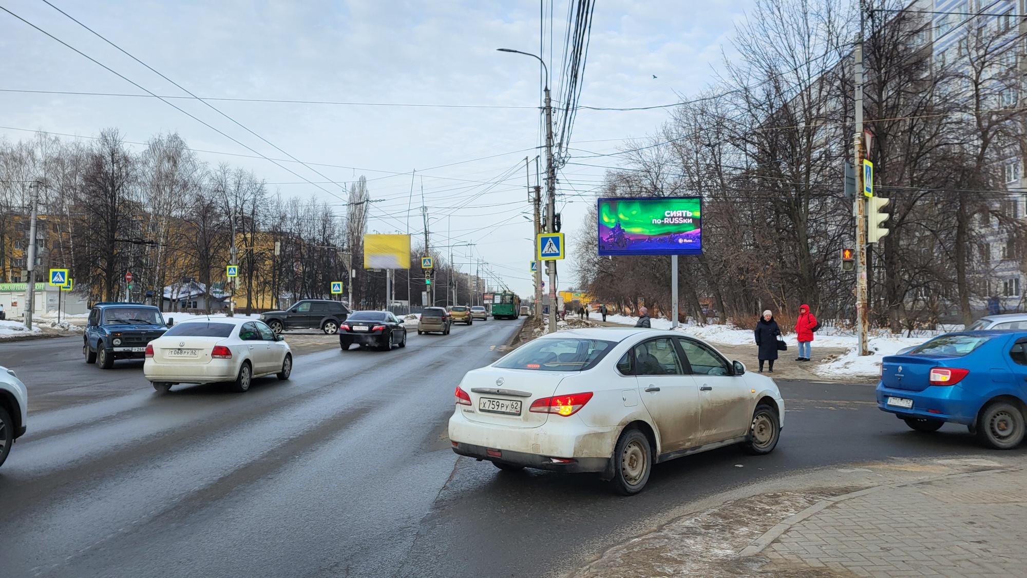 Фотография рекламного носителя, тип: Билборд 3x6, адрес: Новоселов ул., д.21, Рязань, Рязанская область, Россия. Сторона А1 №327053