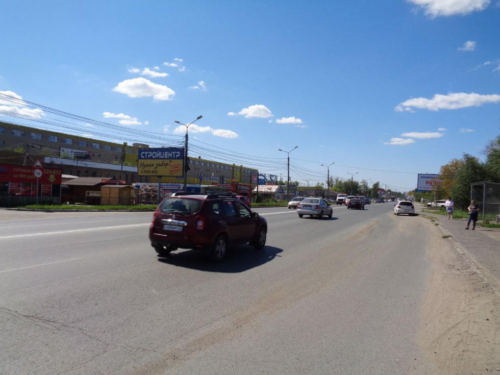 Фотография рекламного носителя, тип: Билборд 3x6, адрес: 10 лет Октября ул., д.182, поз.1, Омск, Омская область, Россия. Сторона В №1010014