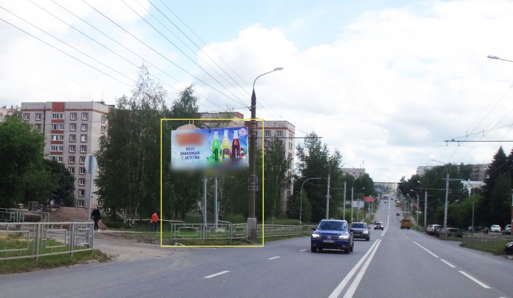 Фотография рекламного носителя, тип: Билборд 3x6, адрес: Петрова ул., напротив Доктор+, Ижевск, Республика Удмуртия, Россия. Сторона B №785717