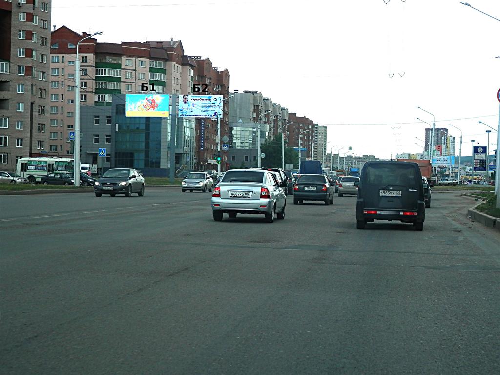 Фотография рекламного носителя, тип: Билборд 3x6, адрес: Жукова ул., д.24/1 Х Гагарина ул., торговый центр "Окей", Уфа, Республика Башкортостан, Россия. Сторона Б1 №748312