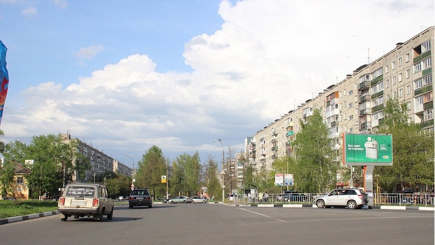 Фотография рекламного носителя, тип: Билборд 3x6, адрес: Кораблестроителей пр-т., д.11а Х 70 лет Октября пр-т., Нижний Новгород, Нижегородская область, Россия. Сторона А1-А10 №761026