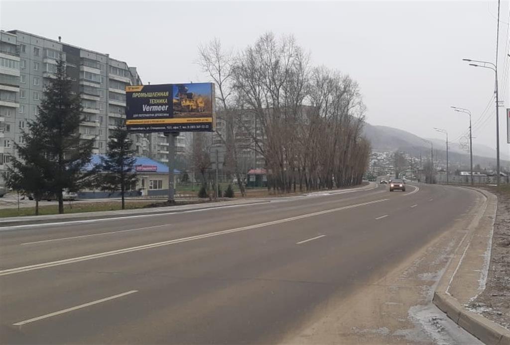 Фотография рекламного носителя, тип: Билборд 3x6, адрес: Свердловская ул., д.101, Красноярск, Красноярский край, Россия. Сторона Б №789874