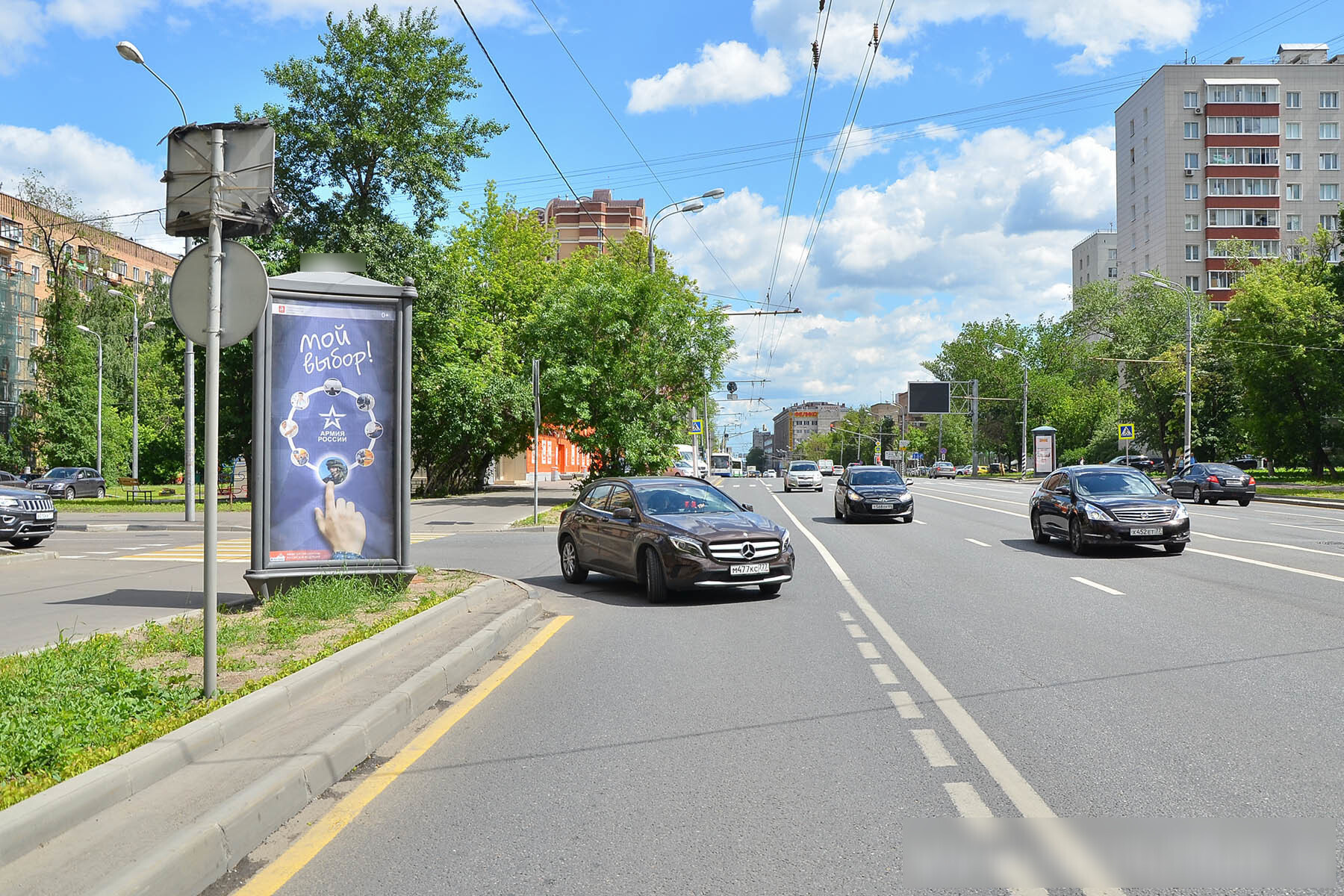 Фотография рекламного носителя, тип: Пиллар 3x1.4, адрес: Нижегородская ул., д.7, Москва, Россия. Сторона Б №329844