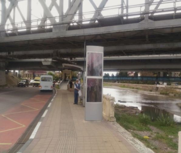 Фотография рекламного носителя, тип: Нестандартный ситиформат, адрес: Конституции СССР ул., ЦАРМ, Сочи, Краснодарский край, Россия. Сторона A2 №757710