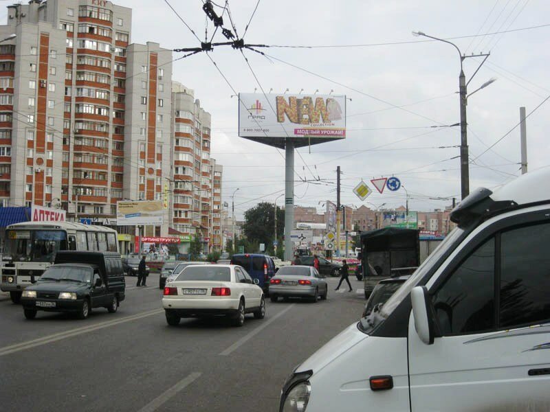 Фотография рекламного носителя, тип: Суперсайт 5x12, адрес: Генерала Лизюкова ул. Х Владимира Невского ул., Воронеж, Воронежская область, Россия. Сторона A2 №1058335
