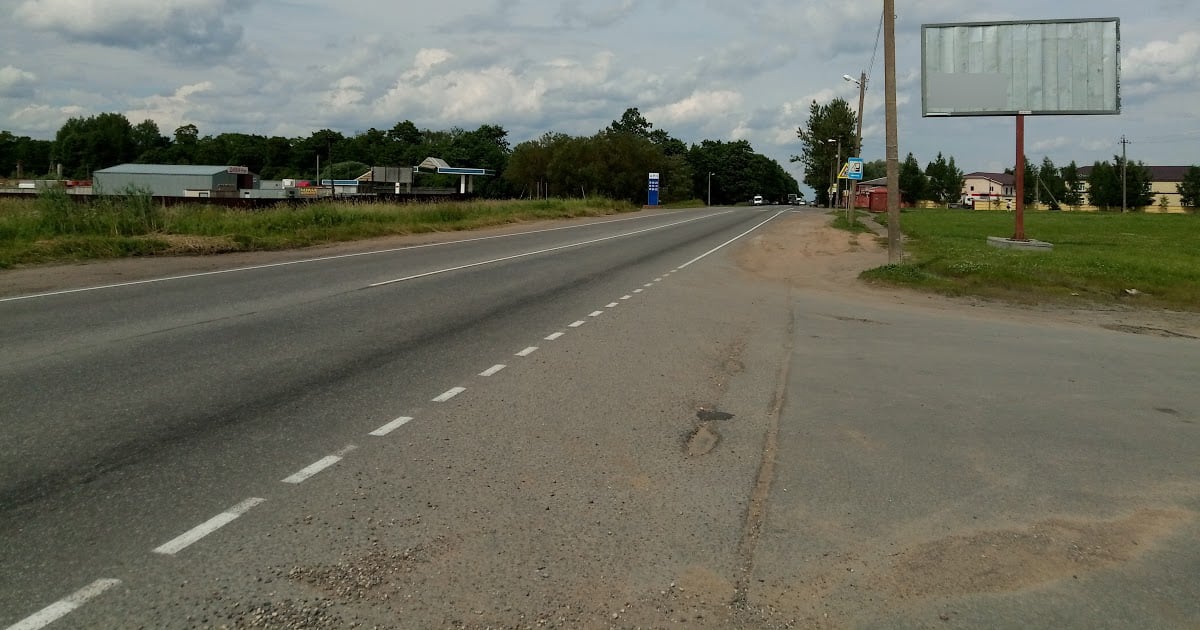 Фотография рекламного носителя, тип: Билборд 3x6, адрес: Гостилицкое ш., 23 700м, поз.2, Санкт-Петербург, Россия. Сторона А №666017