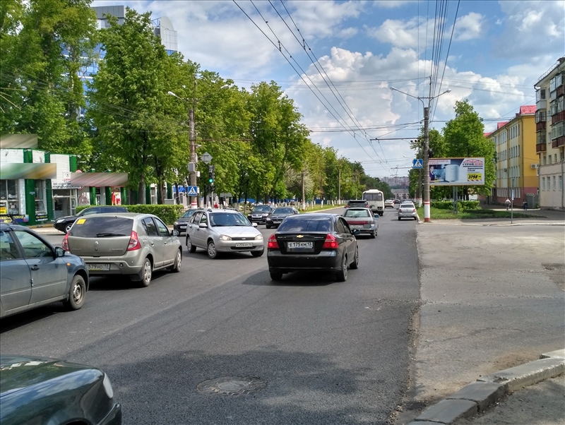 Фотография рекламного носителя, тип: Билборд 3x6, адрес: Васенко ул., за Пролетарская ул., Саранск, Республика Мордовия, Россия. Сторона А №596055