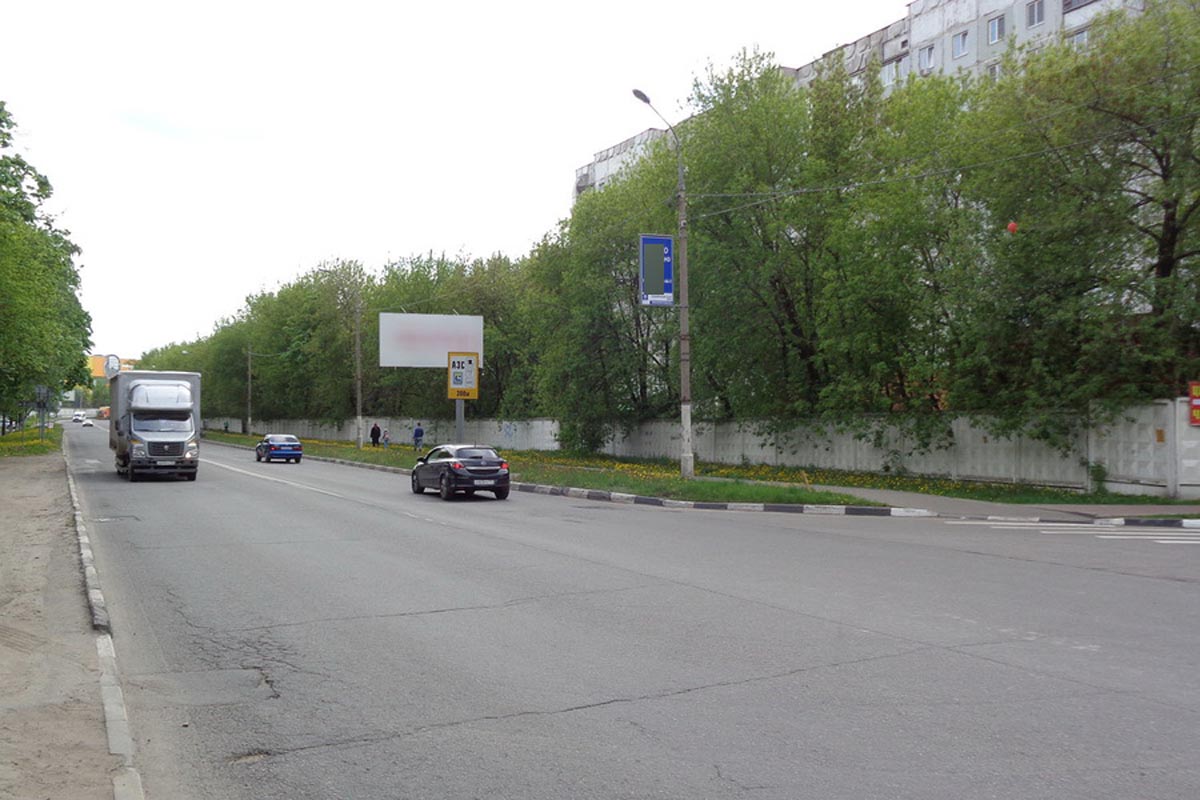 Фотография рекламного носителя, тип: Панель-кронштейн, адрес: Смирновская ул., д.30, корп.1 Х Калараш ул., Люберцы, Московская область, Россия. Сторона А №635097