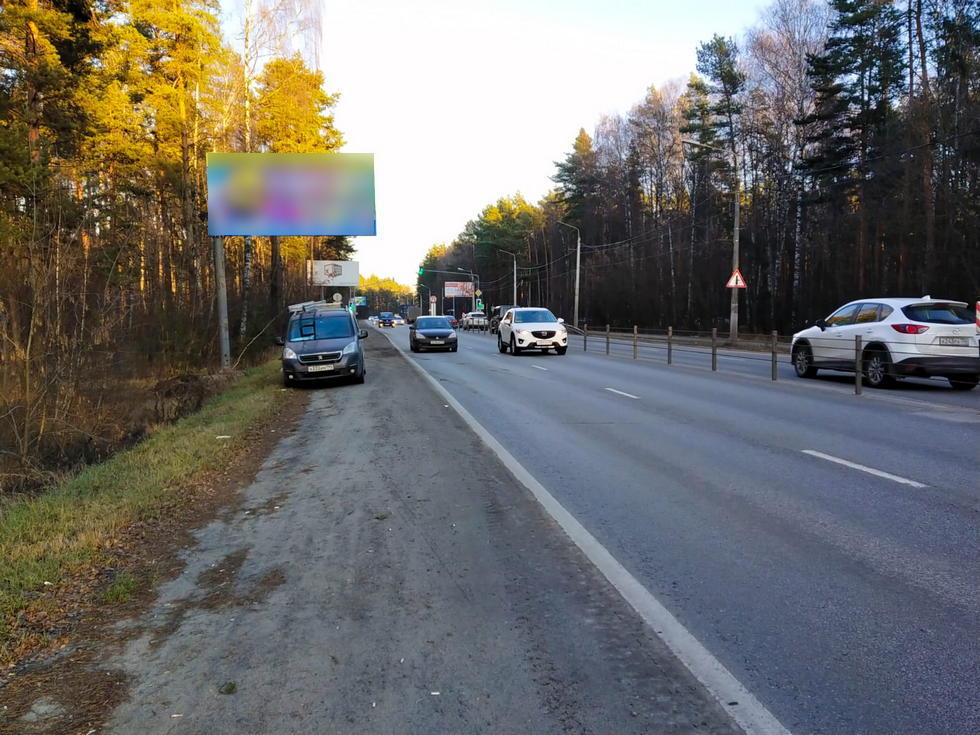 Фотография рекламного носителя, тип: Билборд 3x6, адрес: Северное ш., 100 м до поворота на Народное имение ул., Раменское, Московская область, Россия. Сторона Б №1014765