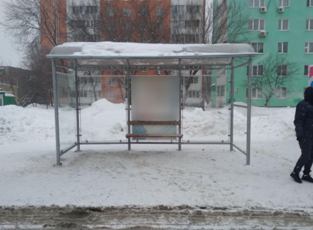 Фотография рекламного носителя, тип: Остановка 1.8x1.2, адрес: Георгия Димитрова ул., д.86 Х Московское ш., Самара, Самарская область, Россия. Сторона А2 №1079416