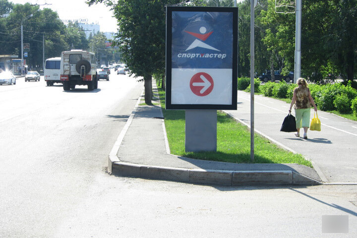 Фотография рекламного носителя, тип: Ситиформат 1.8x1.2, адрес: 50 лет Октября ул., д.13/1, Уфа, Республика Башкортостан, Россия. Сторона А №746352