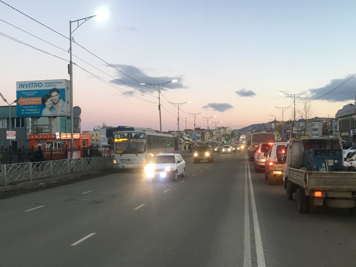 Фотография рекламного носителя, тип: Билборд 5x8, адрес: 50 лет Октября ул., д.14/3, Петропавловск-Камчатский, Камчатский край, Россия. Сторона Б №777400