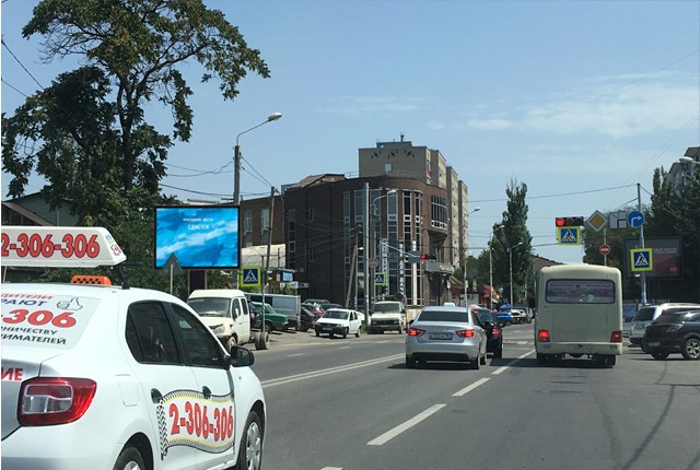 Фотография рекламного носителя, тип: Ситиборд 2.7x3.7, адрес: Текучева ул., д.33 Х Приволжский пер., Ростов-на-Дону, Ростовская область, Россия. Сторона B1-B5 №781951