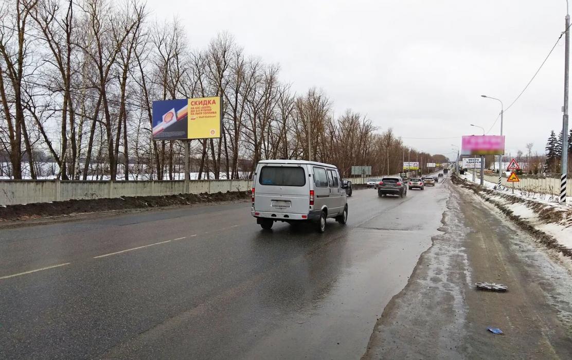 Фотография рекламного носителя, тип: Билборд 3x6, адрес: Володарское ш., 1 770м, Московская область, Россия. Сторона Б №723265