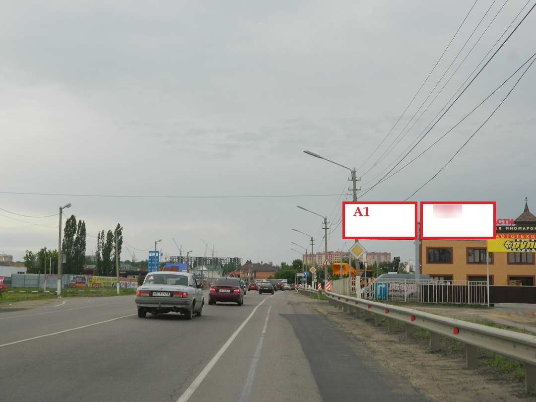 Фотография рекламного носителя, тип: Билборд 3x6, адрес: Воронежское ш., гостиничный комплекс Славянский, Липецк, Липецкая область, Россия. Сторона A1 №537916