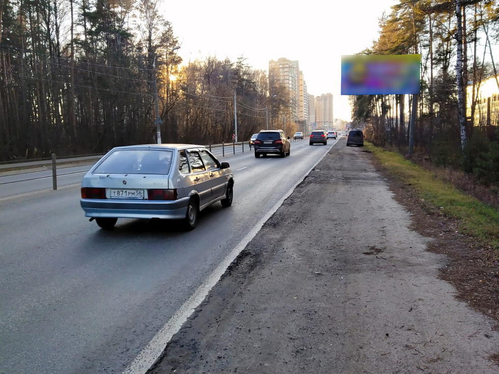 Фотография рекламного носителя, тип: Билборд 3x6, адрес: Северное ш., 100 м до поворота на Народное имение ул., Раменское, Московская область, Россия. Сторона А №1014764