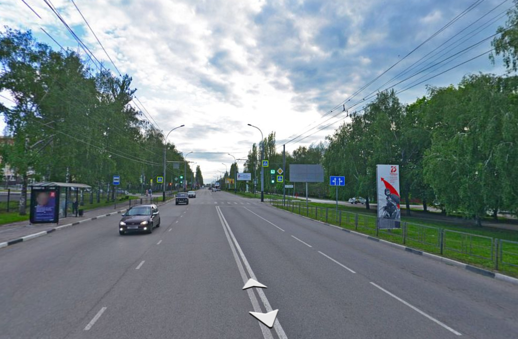 Фотография рекламного носителя, тип: Билборд 3x6, адрес: Энтузиастов б-р. Х Социалистическая ул., Тамбов, Тамбовская область, Россия. Сторона А №871743