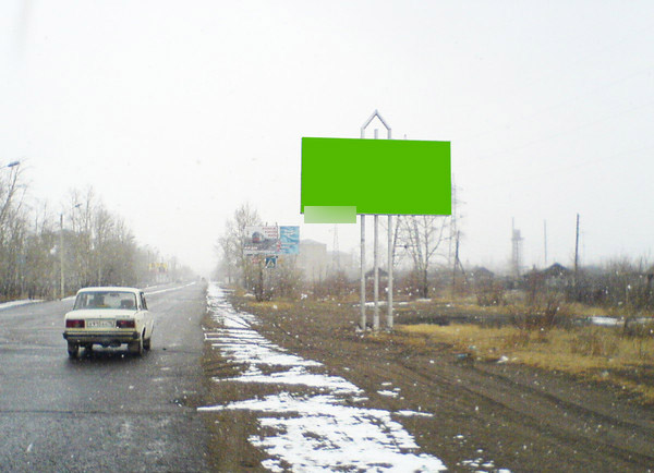 Фотография рекламного носителя, тип: Билборд 3x6, адрес: Кадала пос., Гайдара ул., Чита, Забайкальский край, Россия. Сторона A №568755