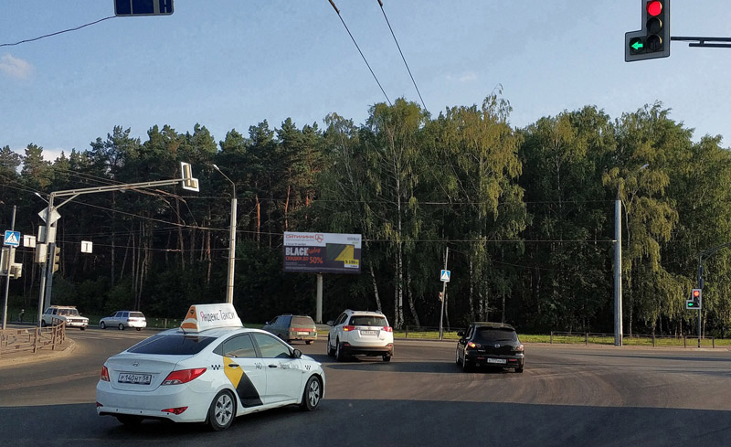 Фотография рекламного носителя, тип: Билборд 3x6, адрес: Окружная ул. Х Карпинского ул., Пенза, Пензенская область, Россия. Сторона А №755435