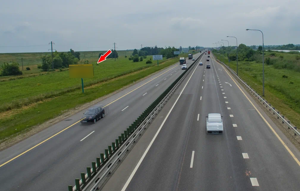 Фотография рекламного носителя, тип: Билборд 3x6, адрес: М-4 Дон а/д, 1350 050м, Краснодар, Краснодарский край, Россия. Сторона Б №602540