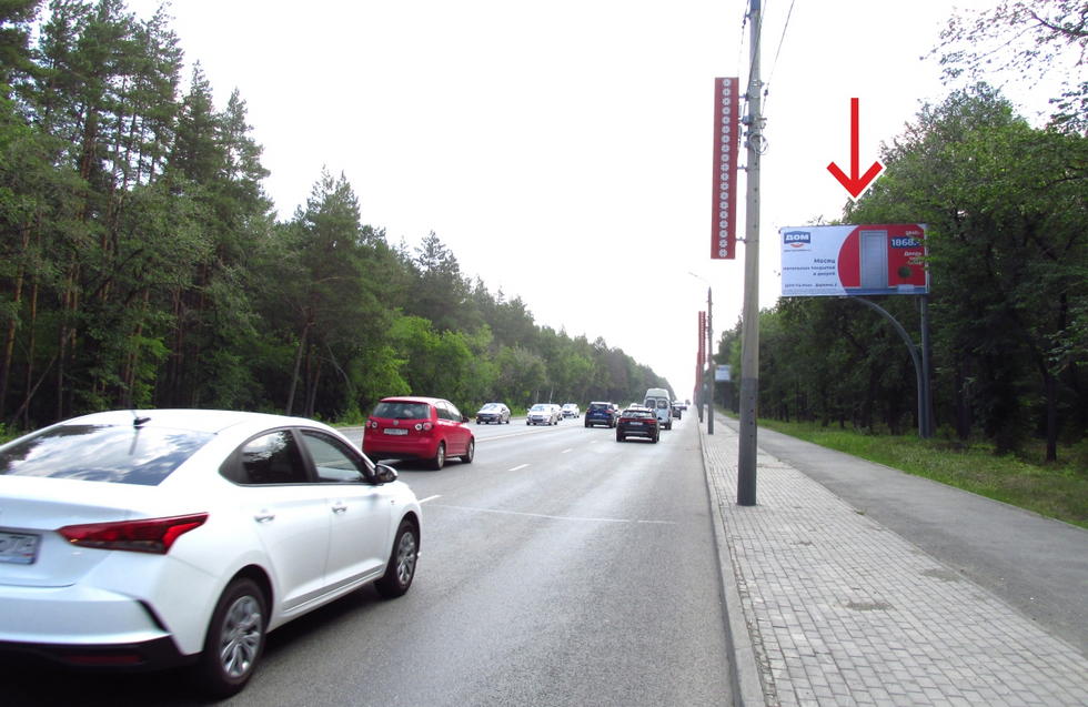 Фотография рекламного носителя, тип: Билборд 3x6, адрес: Худякова ул. Х Лесопарковая ул., поз.11, Челябинск, Челябинская область, Россия. Сторона А №376840