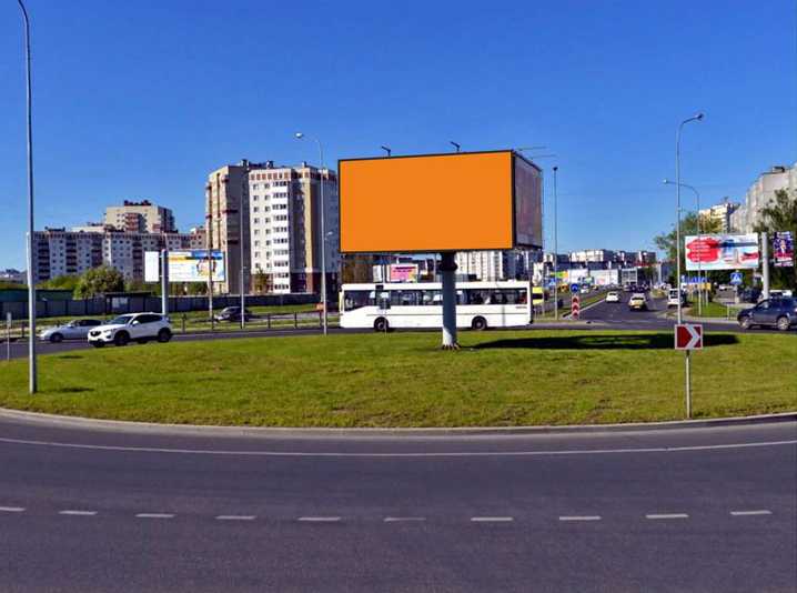Фотография рекламного носителя, тип: Билборд 3x6, адрес: Гайдара ул. Х Челнокова ул., поз.1, Калининград, Калининградская область, Россия. Сторона A5-A7 №973998
