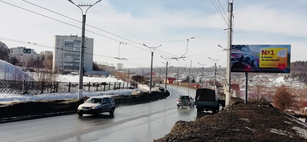 Фотография рекламного носителя, тип: Билборд 3x6, адрес: Энтузиастов ул., д.1, Чебоксары, Республика Чувашия, Россия. Сторона A №838421