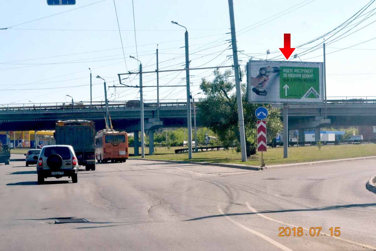 Фотография рекламного носителя, тип: Билборд 3x6, адрес: Рождественского ул. Х Меридиан а/д., Челябинск, Челябинская область, Россия. Сторона А1-A3 №633613