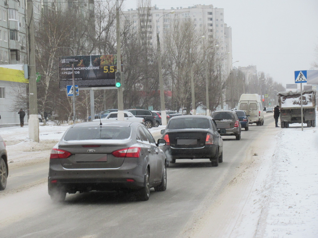 Фотография рекламного носителя, тип: Билборд 3x6, адрес: Землячки ул., д.68А, Волгоград, Волгоградская область, Россия. Сторона Б №1000458