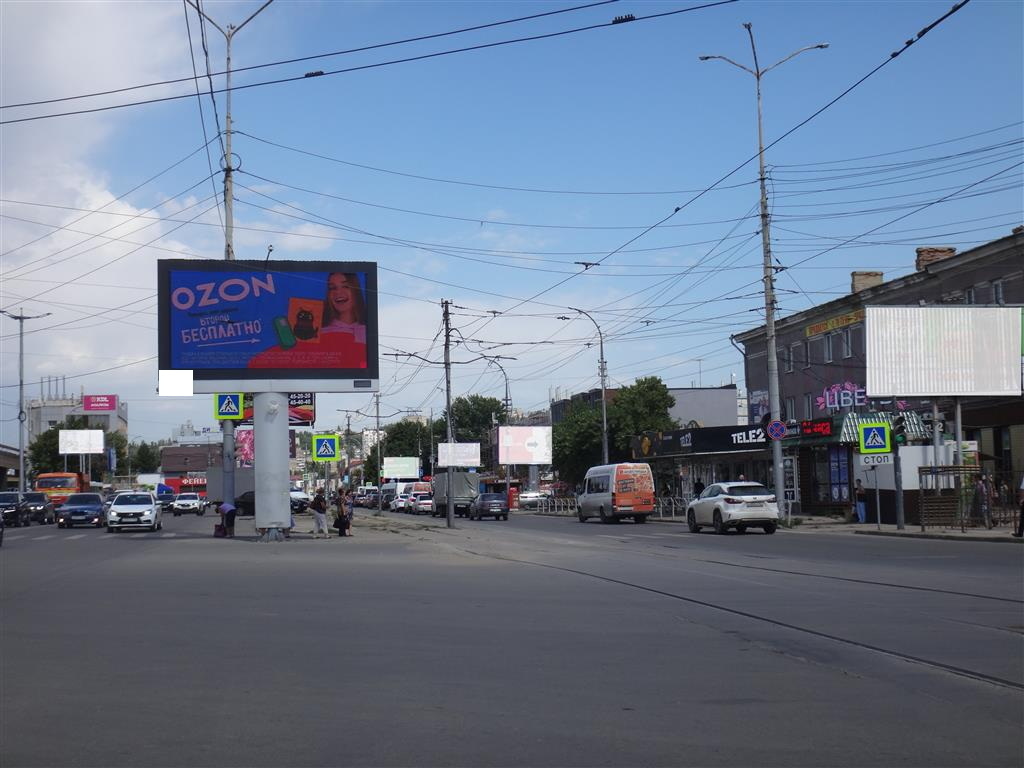 Фотография рекламного носителя, тип: Билборд 3x6, адрес: Большая Горная ул. Х Танкистов ул., поз.1, Саратов, Саратовская область, Россия. Сторона А1 №293487